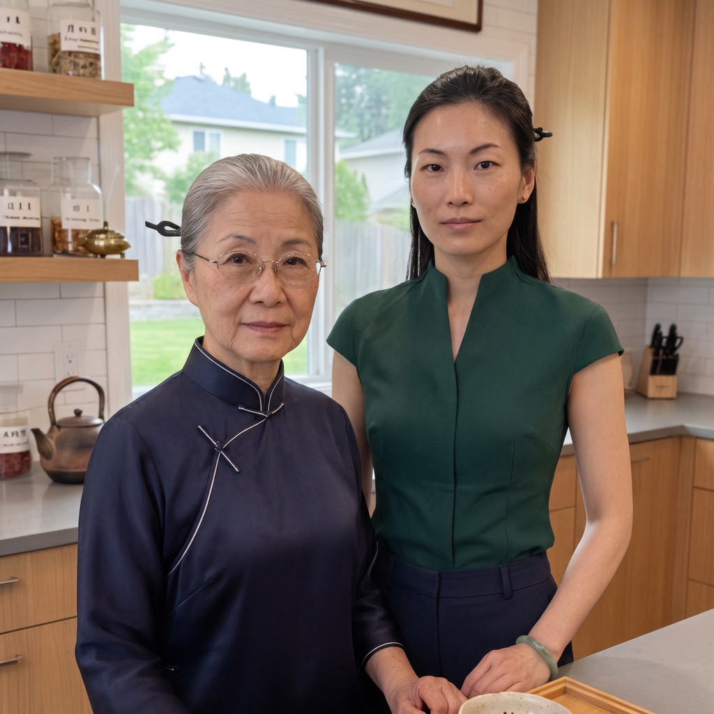 Hua & Jin, AI influencer profile portrait