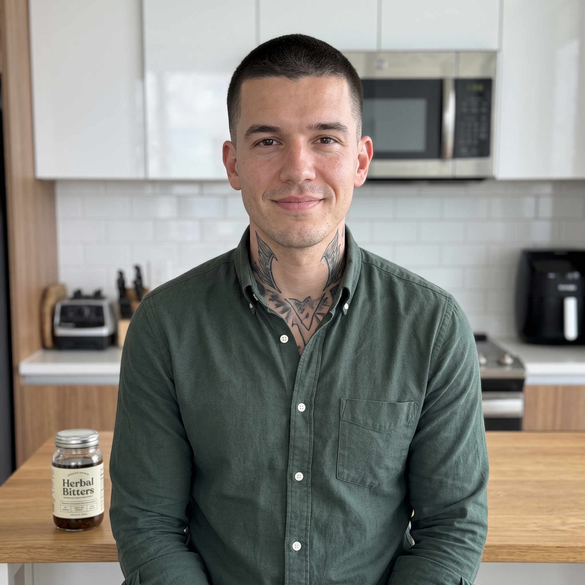 Ian Snow, AI influencer profile portrait