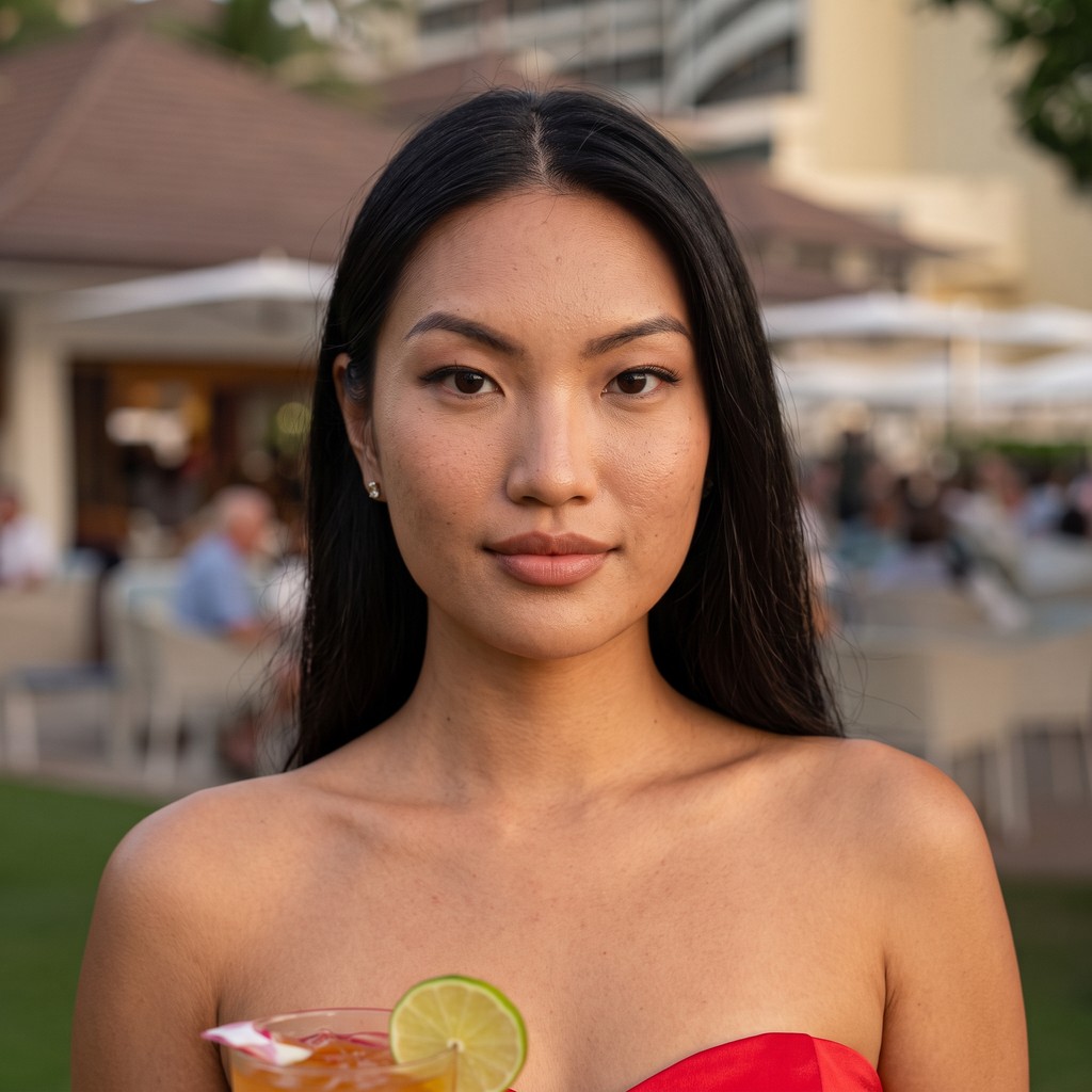 Lam Chau, AI influencer profile portrait