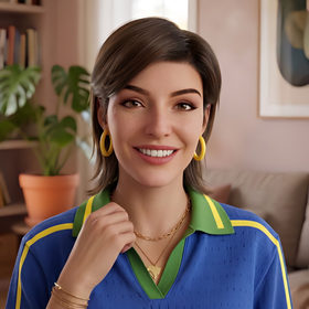 Lu do Magalu, the CGI virtual influencer for Magazine Luiza, real Instagram profile picture from the @magazineluiza account