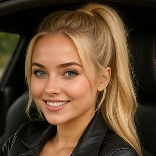 Milla Sofia, Finnish AI fashion and travel influencer, profile portrait
