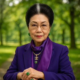 Nana Nessa, AI influencer profile portrait