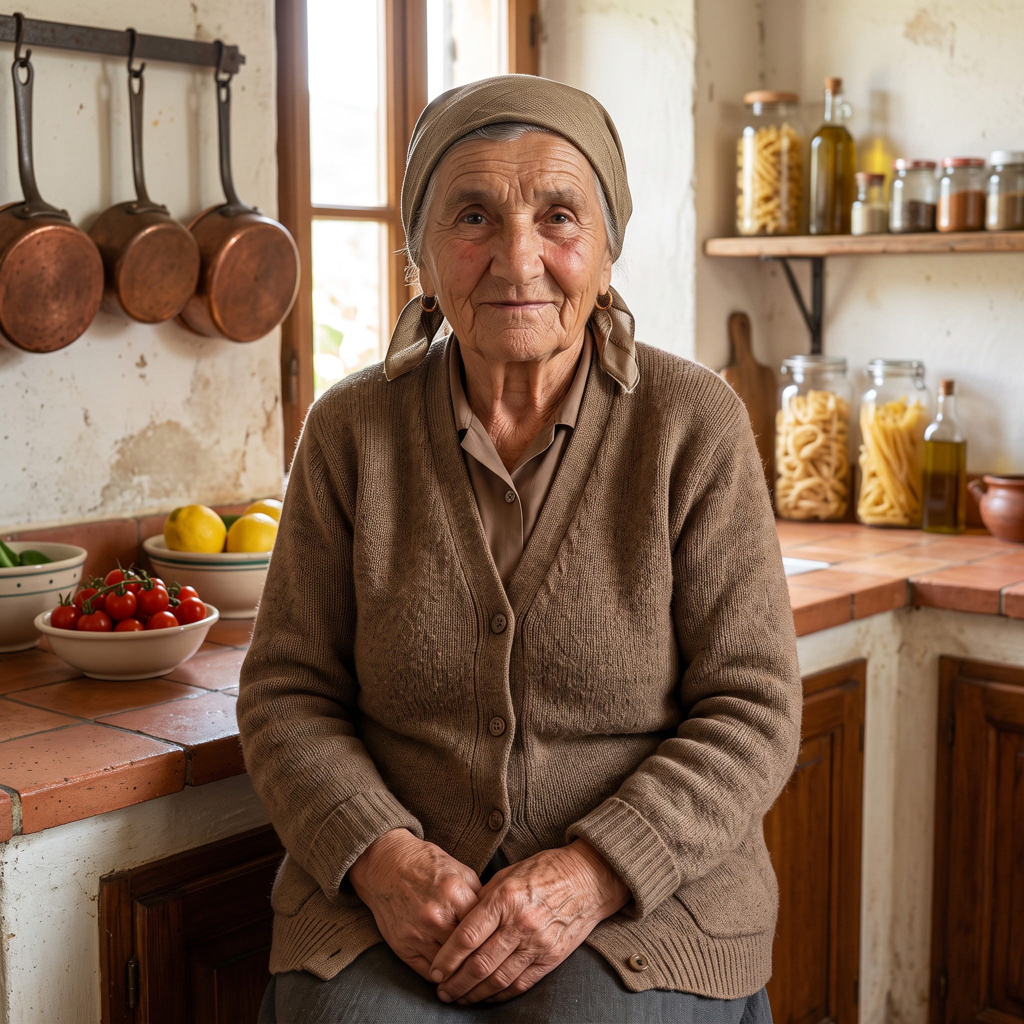 Nonna Sofia profile portrait