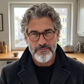 Vincent Frost, AI influencer profile portrait