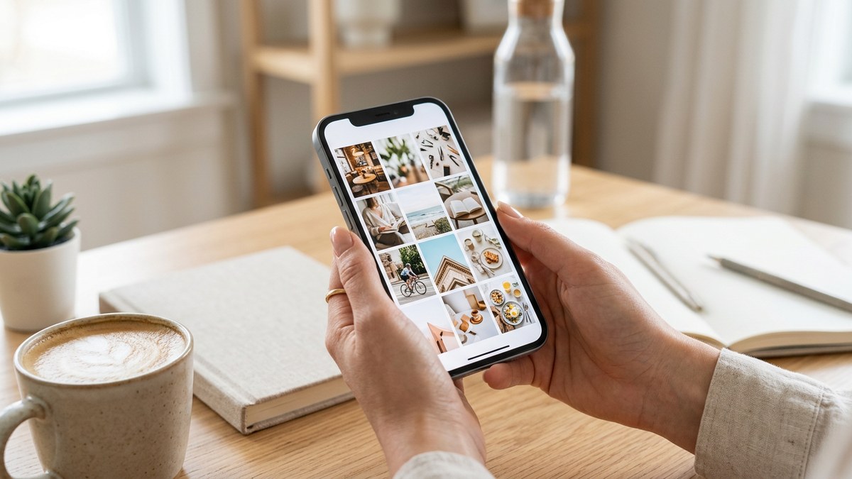 Instagram feed grid of Granny Spills, the AI granny persona behind a faceless theme page