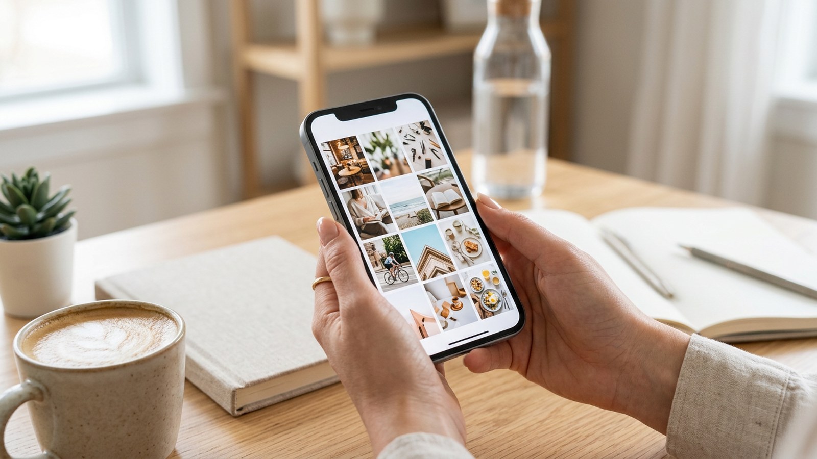 Instagram feed grid of Granny Spills, the AI granny persona behind a faceless theme page